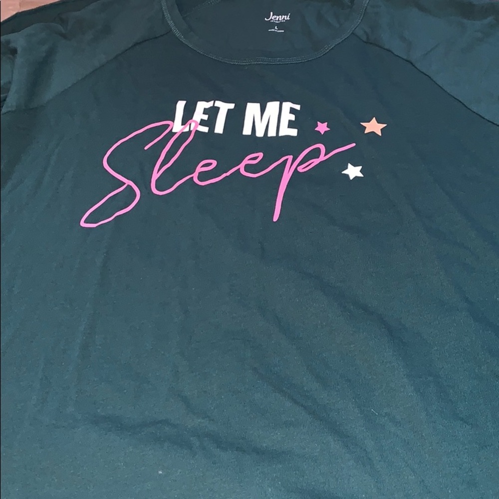 BRAND NEW “ LET ME SLEEP “ LONG SLEEVE !!